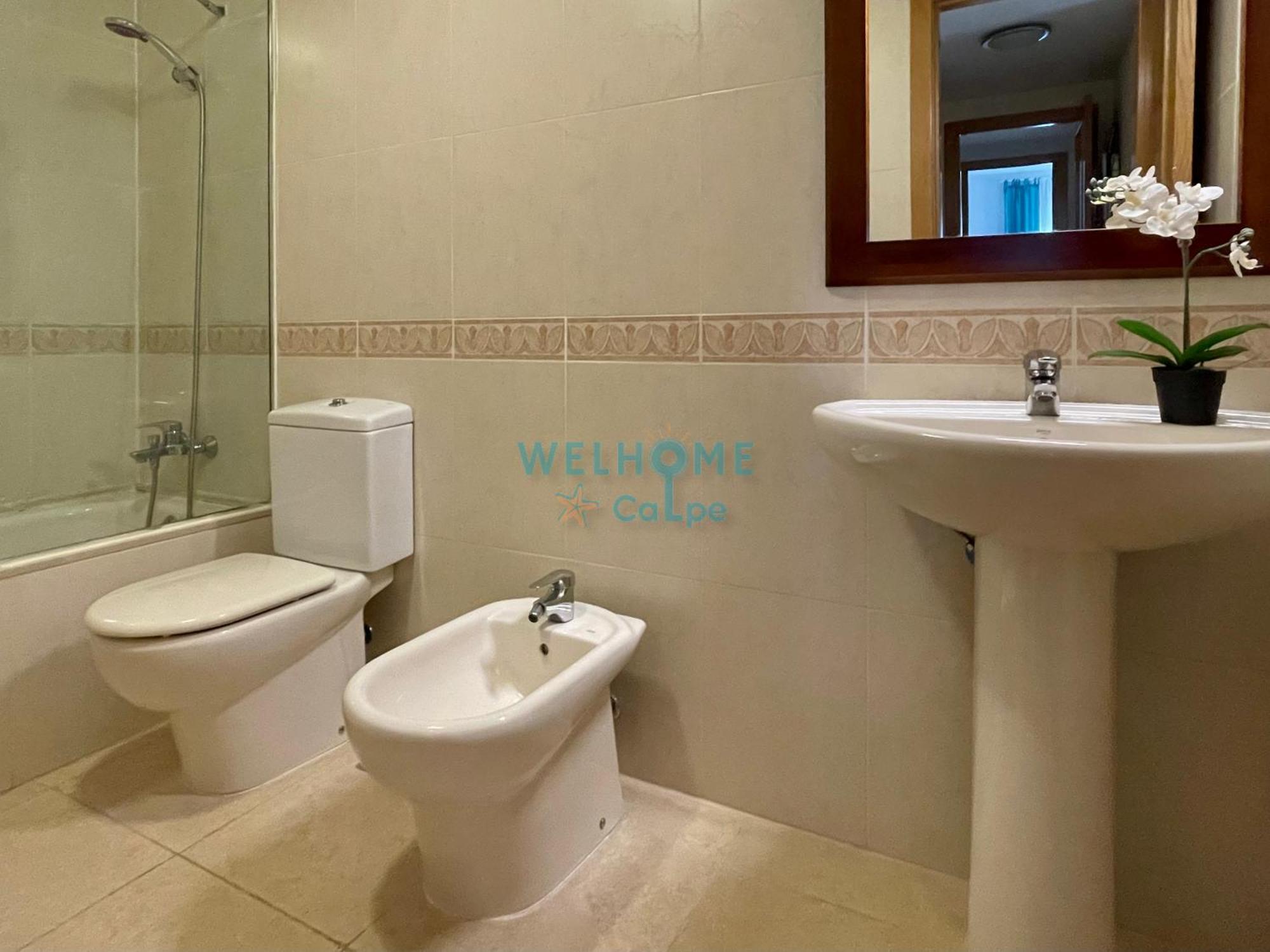 Manzana Bonito Y Comodo Apartamento Con Piscina Calpe Exterior photo